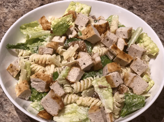 caesar pasta salad