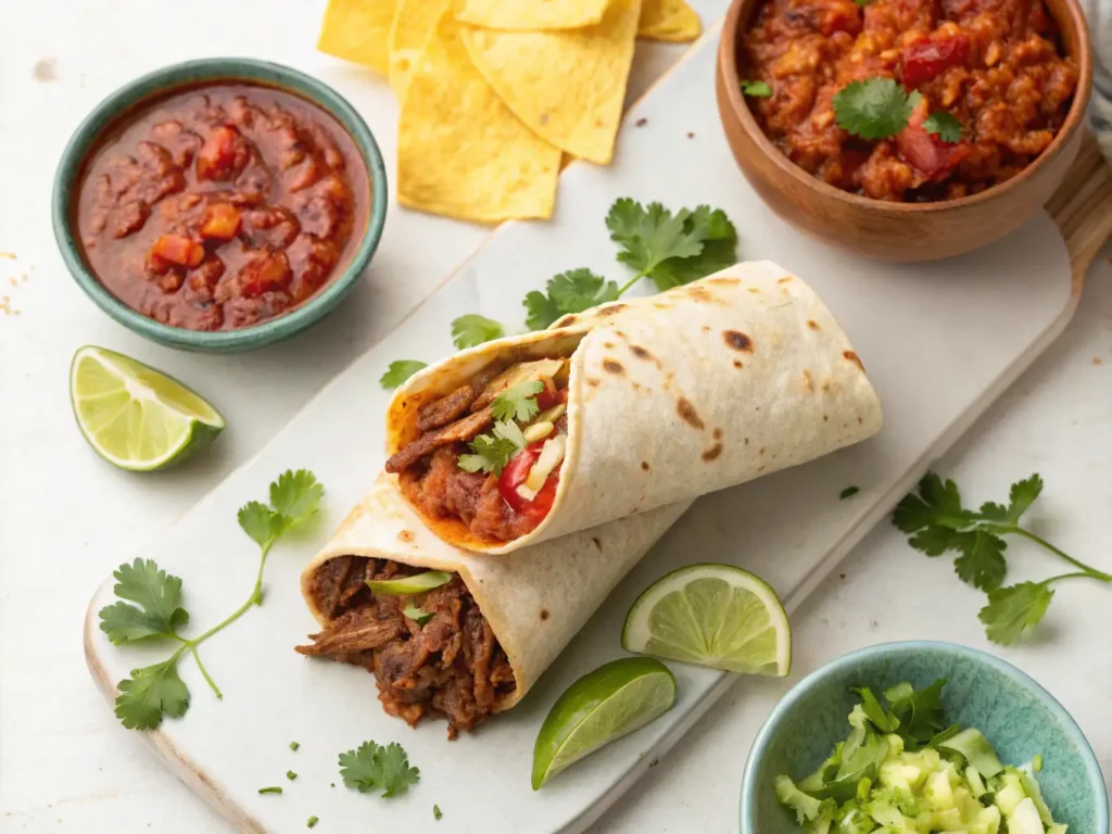Birria Burrito Recipe top