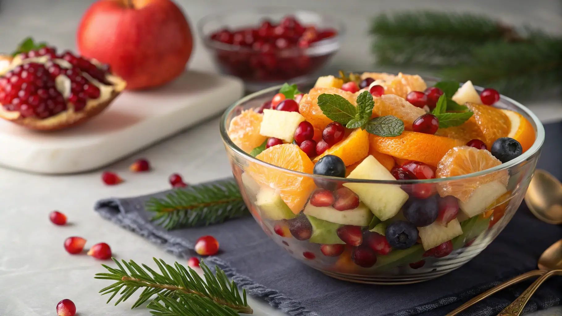 Christmas Fruit Salad