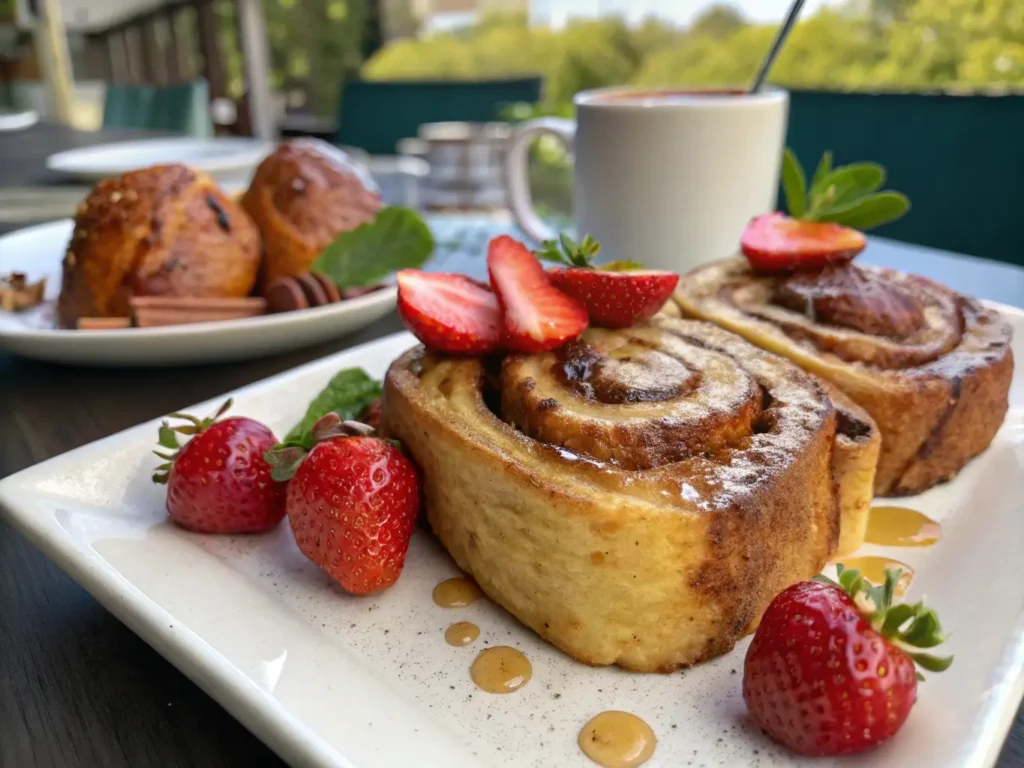Cinnamon Roll French Toast 2