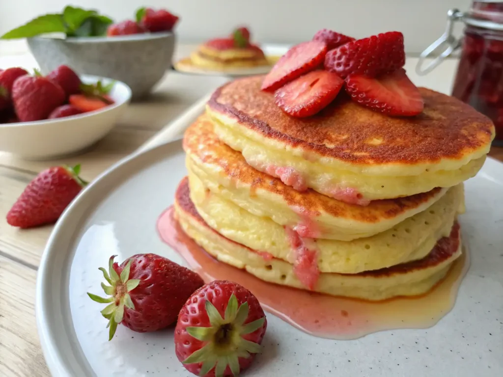 Oat Flour Pancakes 2