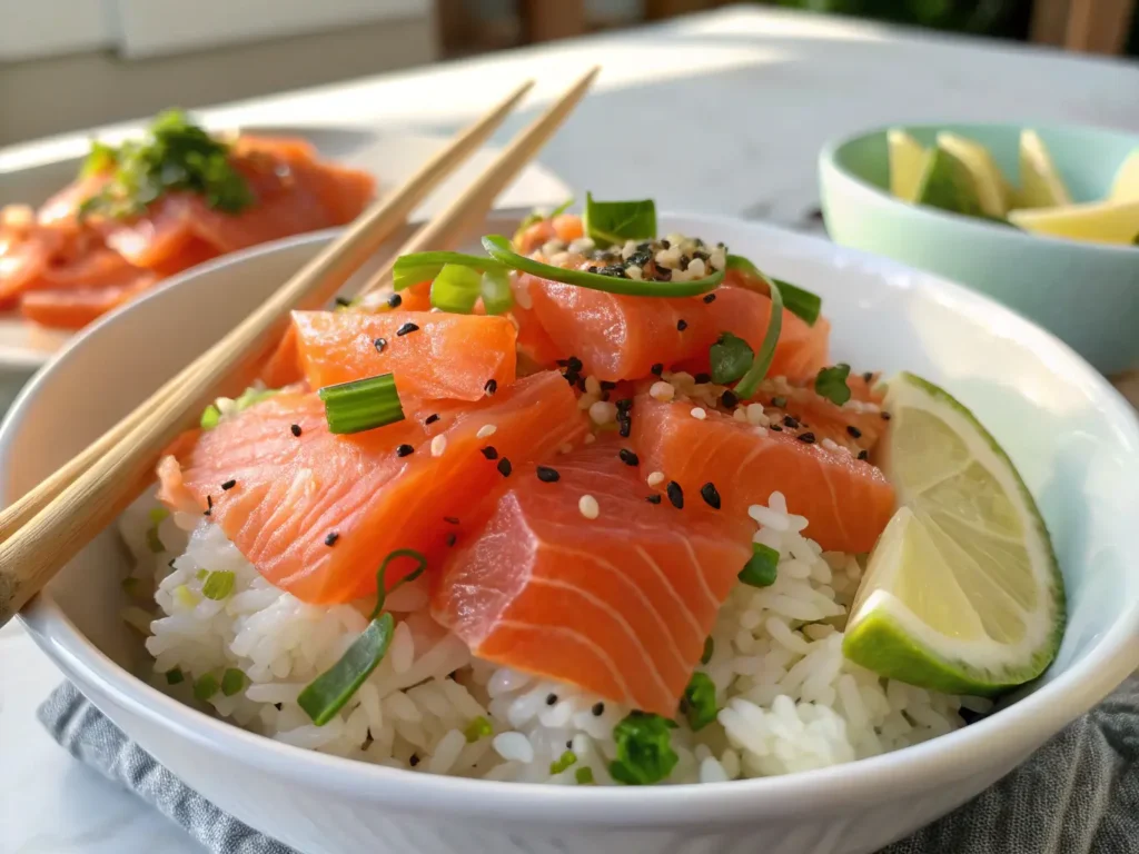 Salmon and Rice Recipe 1