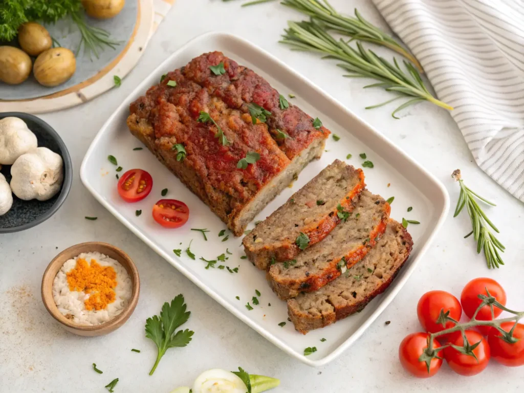 Stove Top Stuffing Meatloaf top