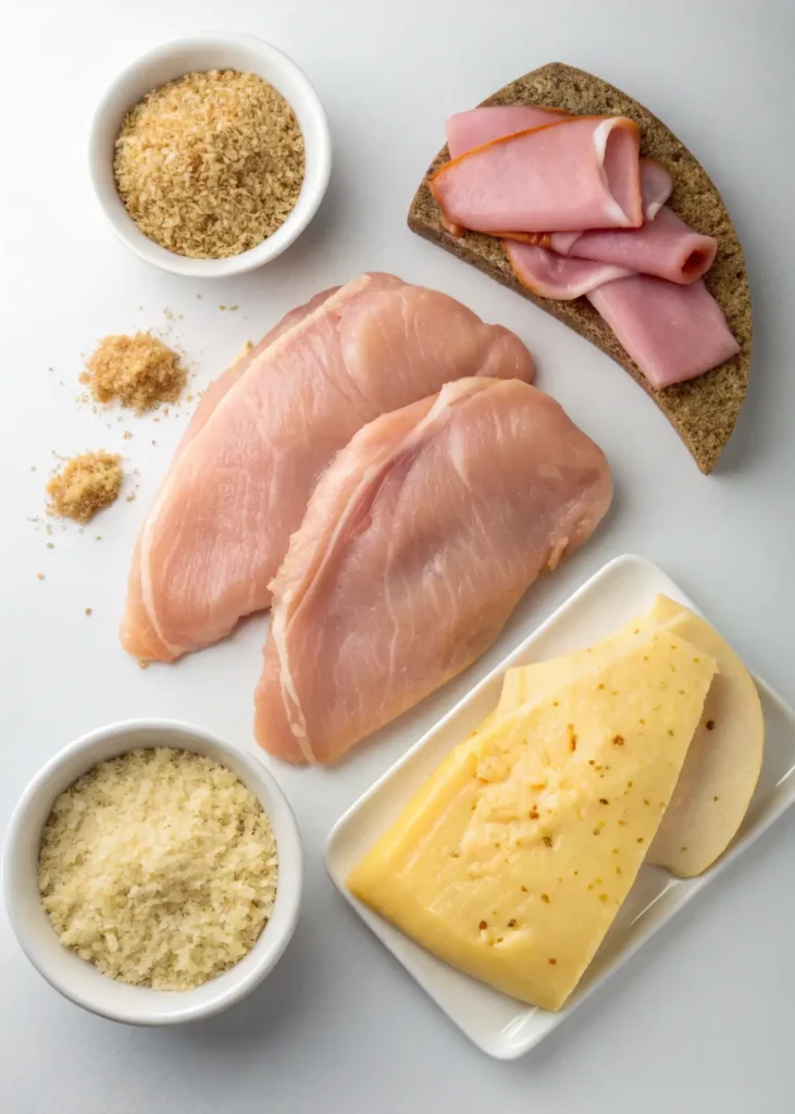 Chicken Cordon Bleu ingredients